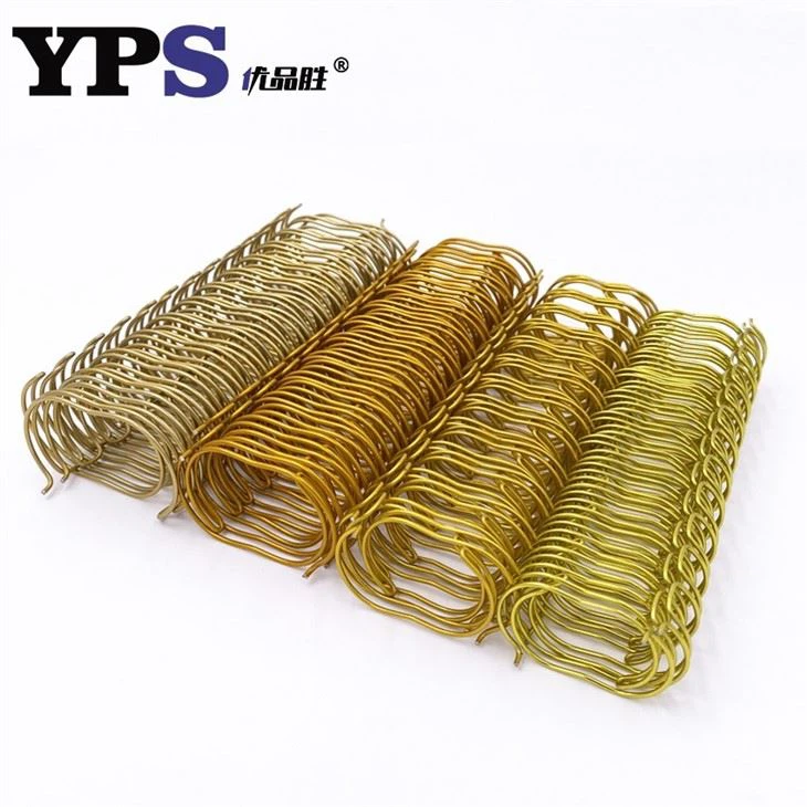 Different Shades Of Gold Double Ring Wire Ring