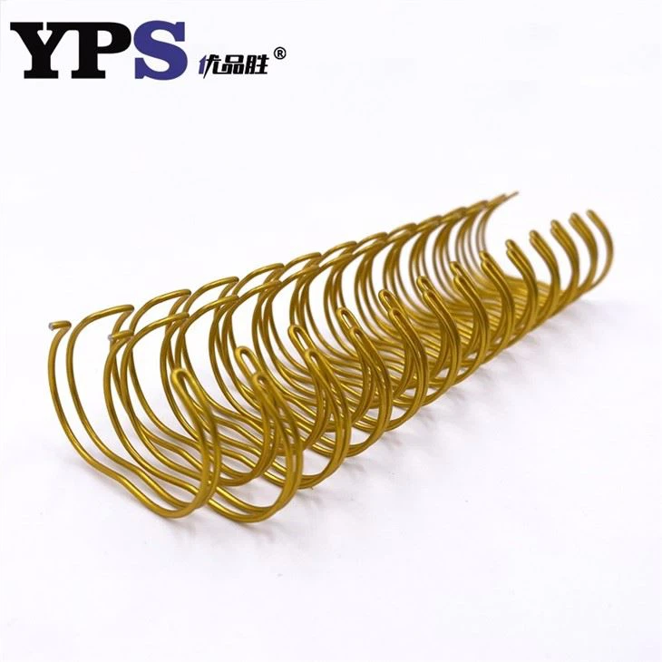 Different Shades Of Gold Double Ring Wire Ring