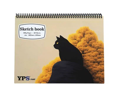 Artist Sketchbook - 160g Hardbound Spiral Sketch Pad